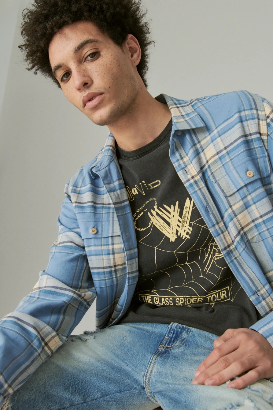 BOWIE GLASS SPIDER GRAPHIC TEE, image 6