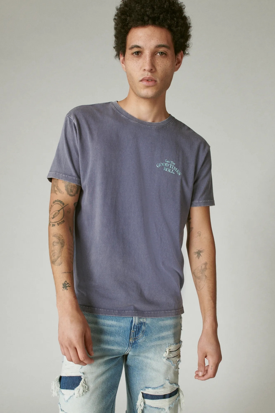 LET THE GOOD TIMES ROLL GRAPHIC TEE, image 1