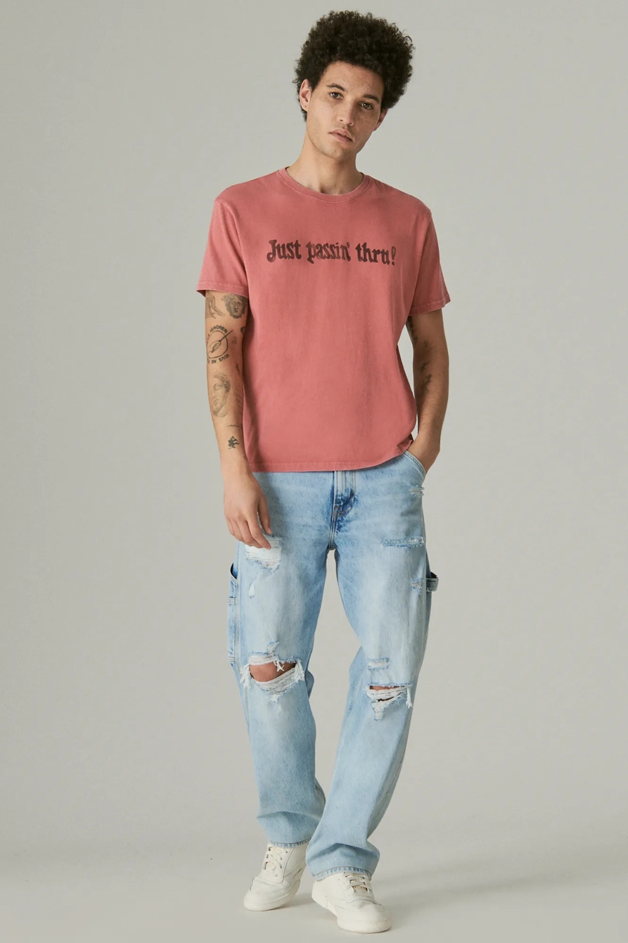 JUST PASSIN THRU GRAPHIC TEE, image 2