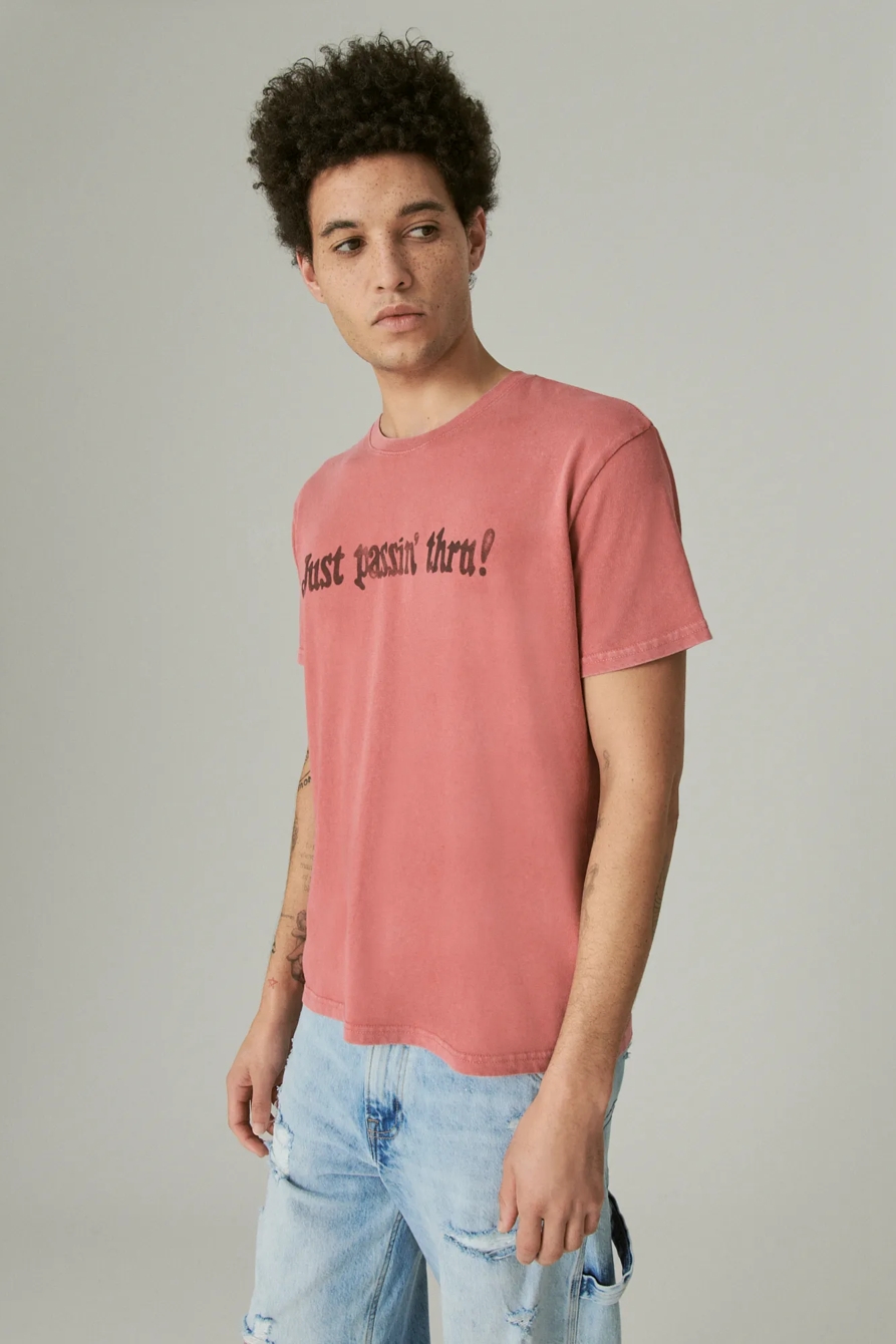 JUST PASSIN THRU GRAPHIC TEE, image 3