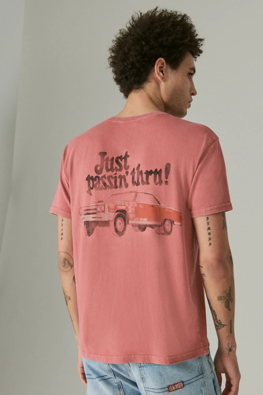 JUST PASSIN THRU GRAPHIC TEE, image 4