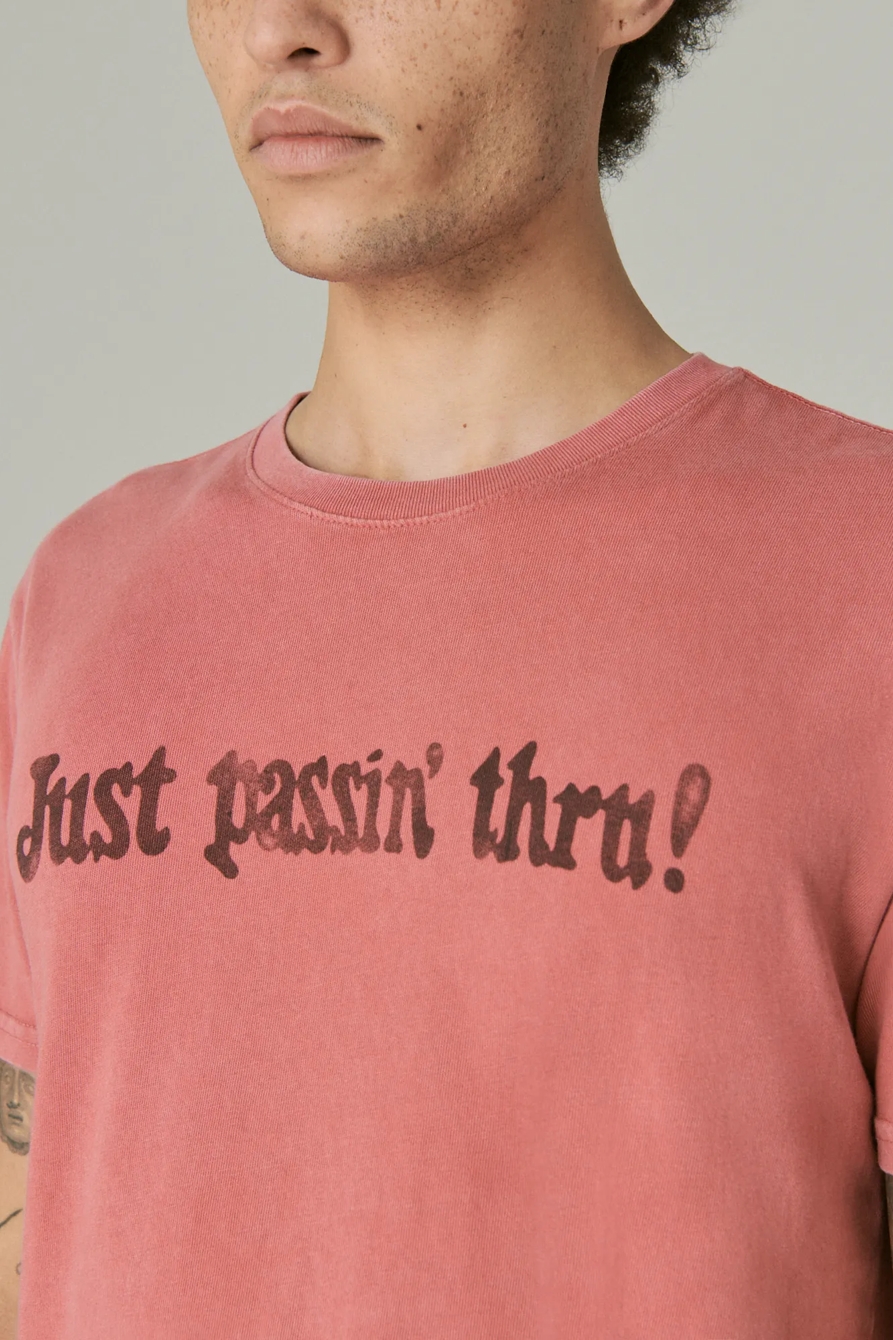 JUST PASSIN THRU GRAPHIC TEE, image 5