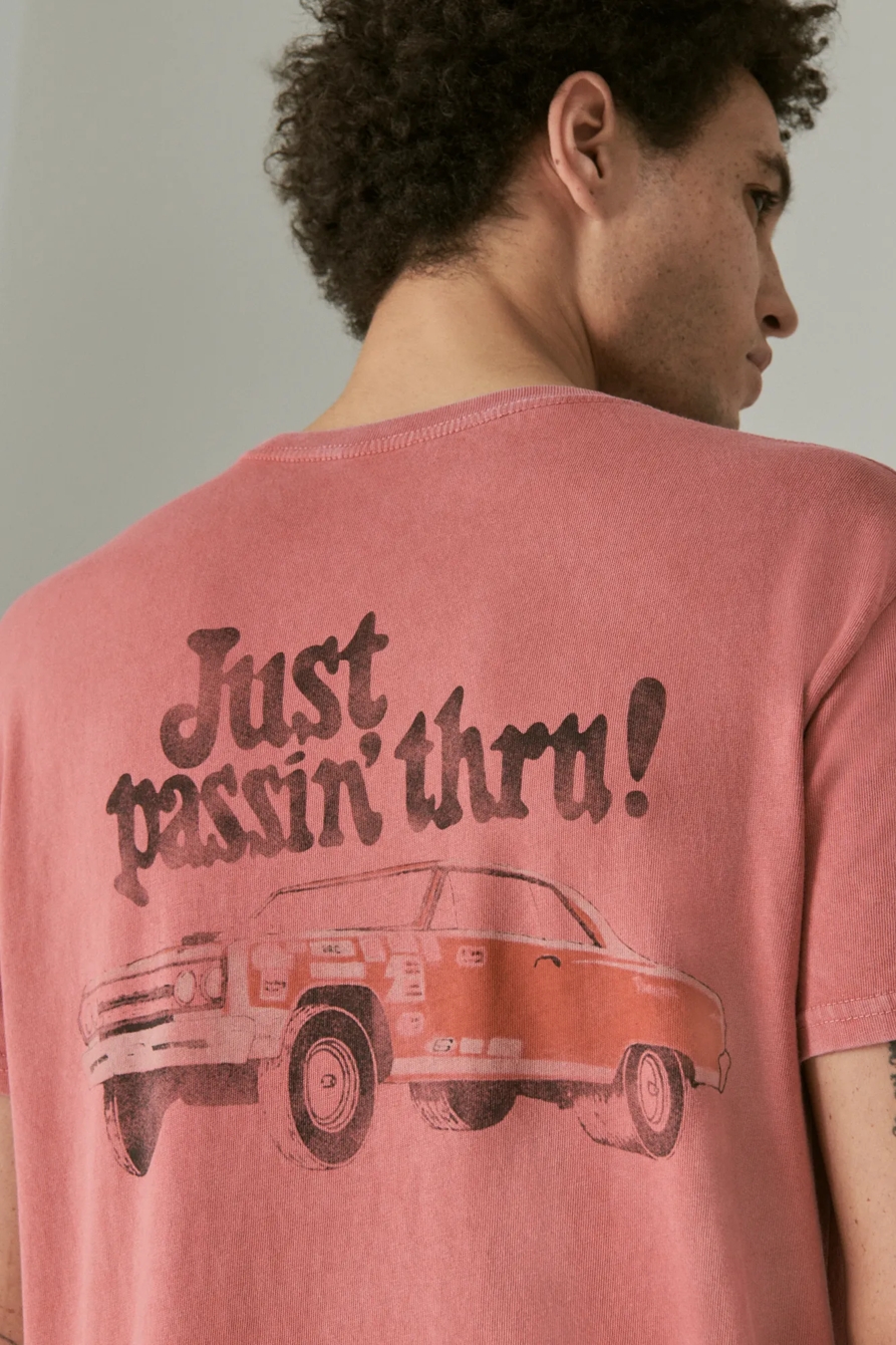 JUST PASSIN THRU GRAPHIC TEE, image 6