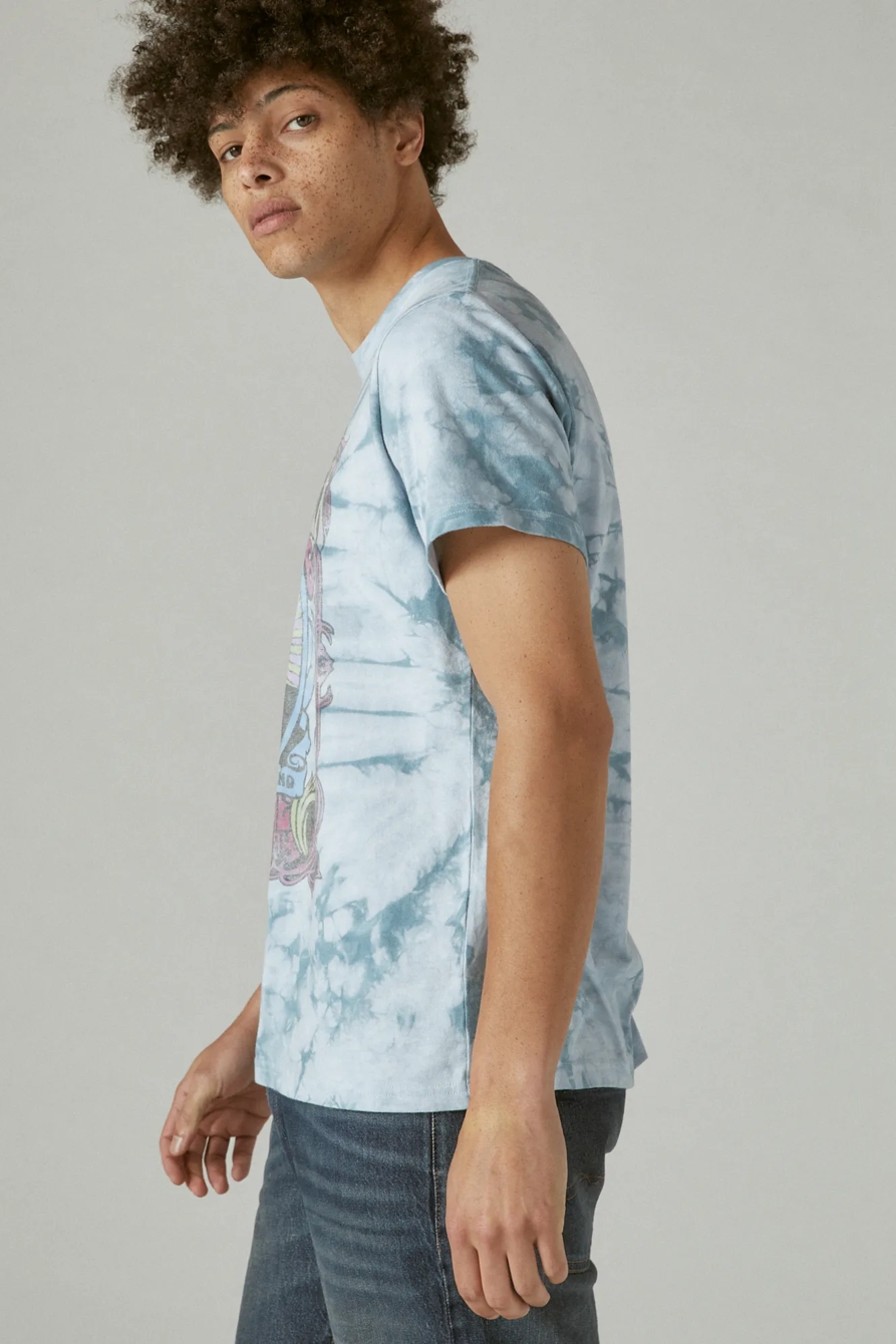 JIMI GIG POSTER TIE DYE GRAPHIC TEE, image 3