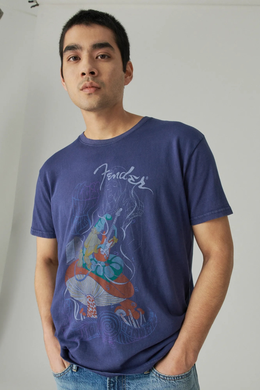 FENDER IN WONDERLAND GRAPHIC TEE | Lucky Brand