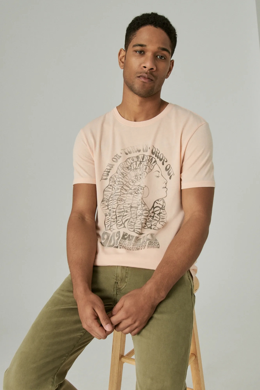 TURN ON TUNE IN GRAPHIC TEE, image 6