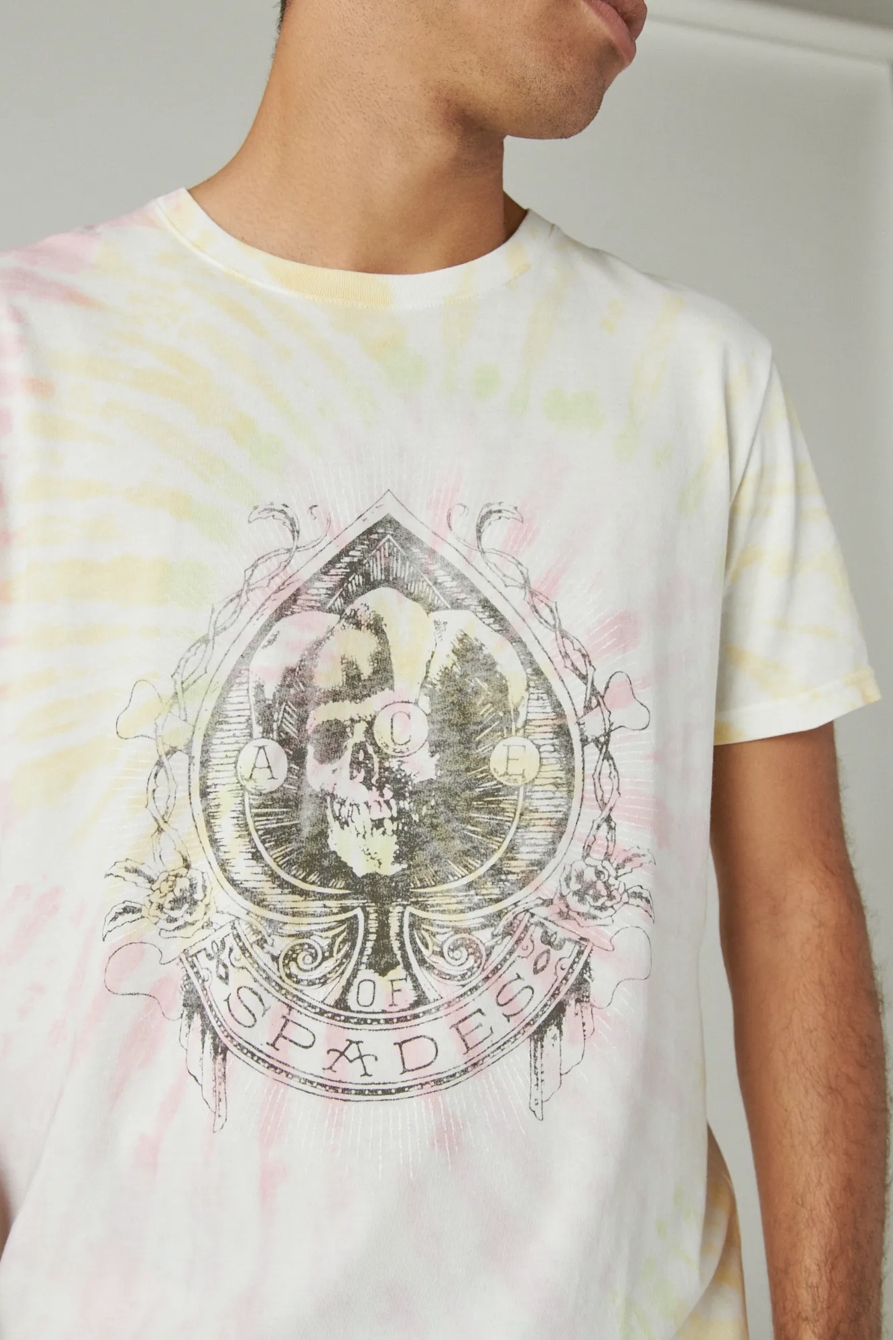 SKULL SPADES GRAPHIC TEE, image 5