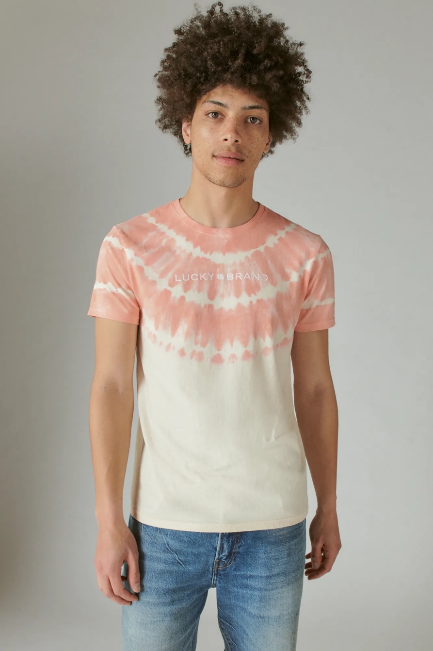 TIE DYE LOGO GRAPHIC TEE, image 2