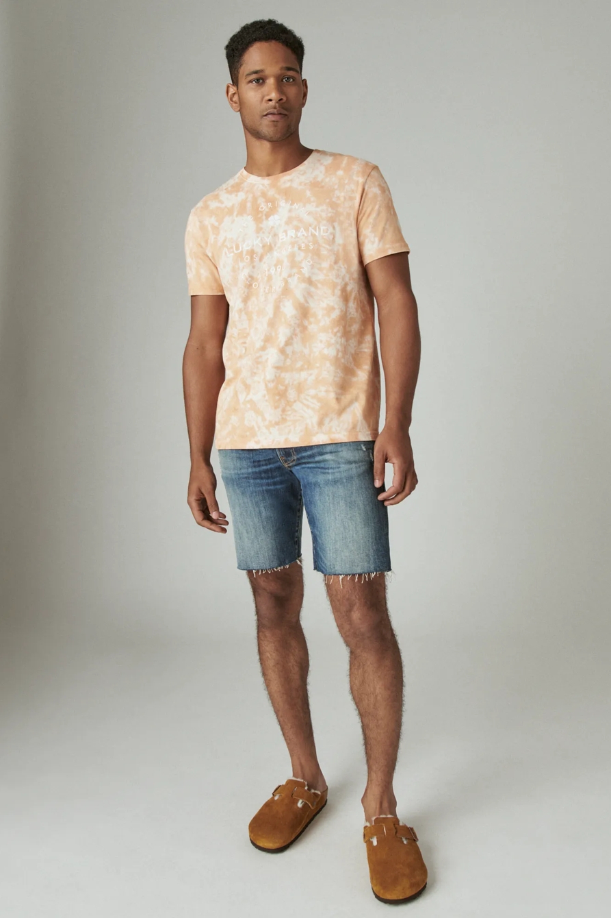 TIE DYE LOGO GRAPHIC TEE, image 2