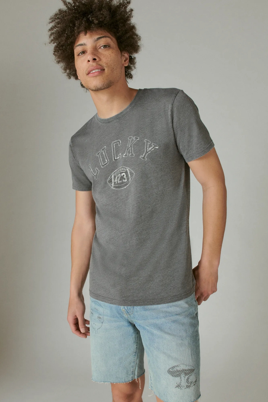 LUCKY FOOTBALL VARSITY GRAPHIC TEE, image 2