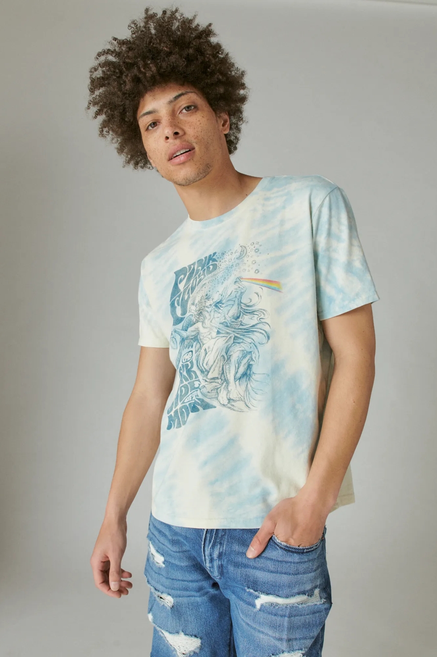 PINK FLOYD TIE DYE GRAPHIC TEE, image 2