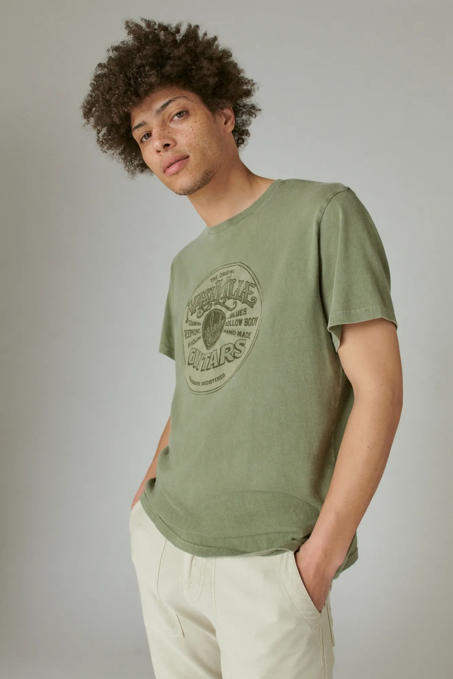 NASHVILLE GUITARS GRAPHIC TEE, image 2