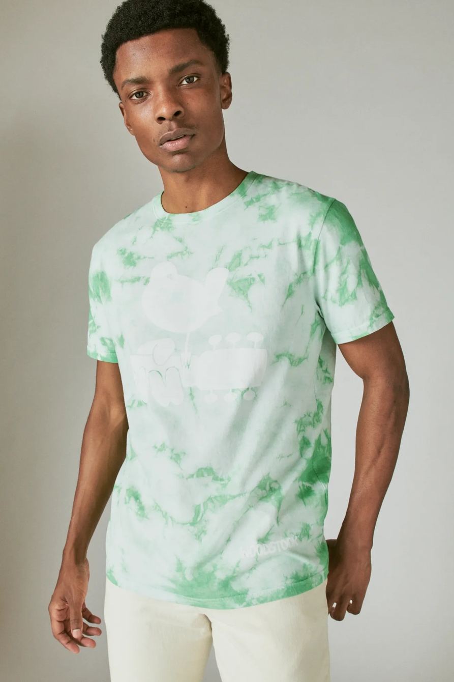 WOODSTOCK TIE DYE GRAPHIC TEE, image 2