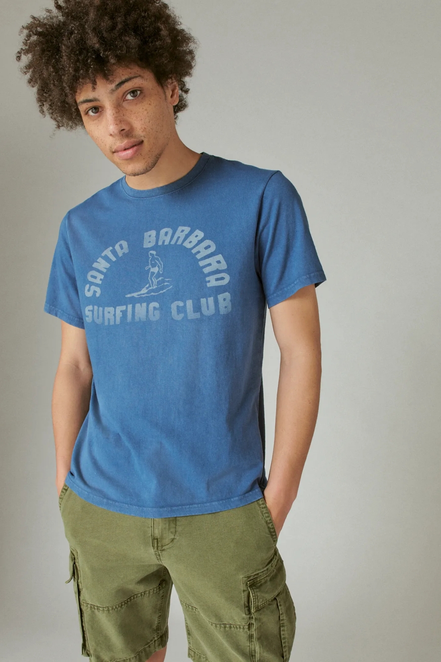 SANTA BARBARA SURFING CLUB GRAPHIC TEE, image 2