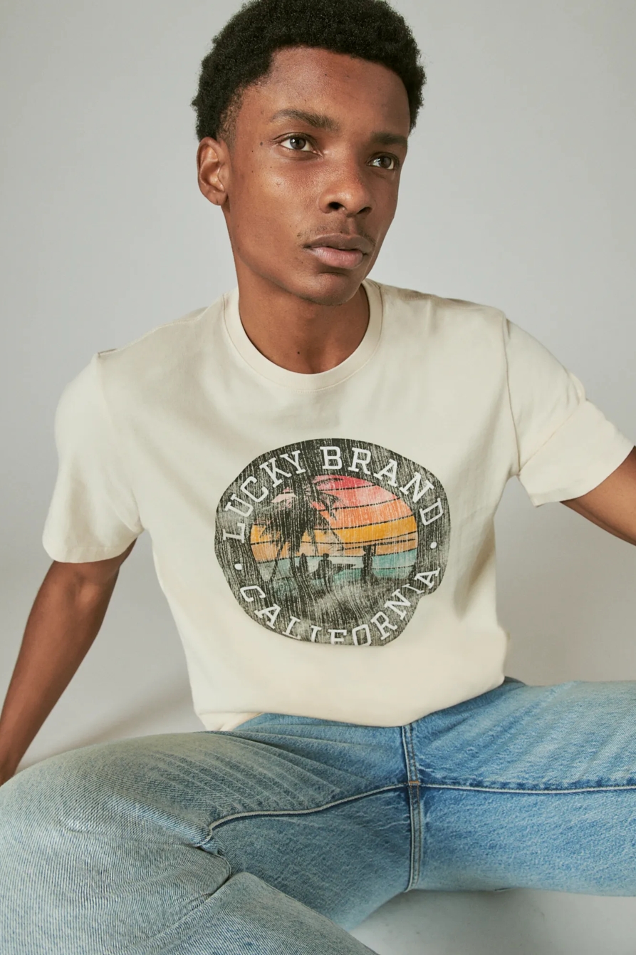 LUCKY SURF GRAPHIC TEE, image 1
