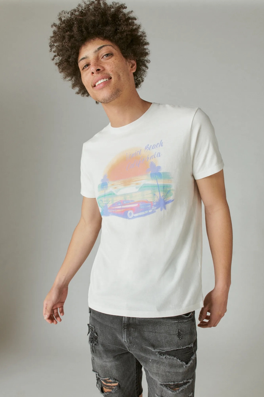VENICE AIRBRUSH GRAPHIC TEE, image 2