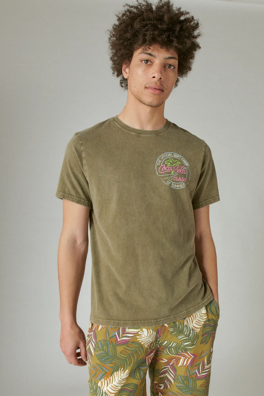 NEON COCA COLA GRAPHIC TEE, image 2