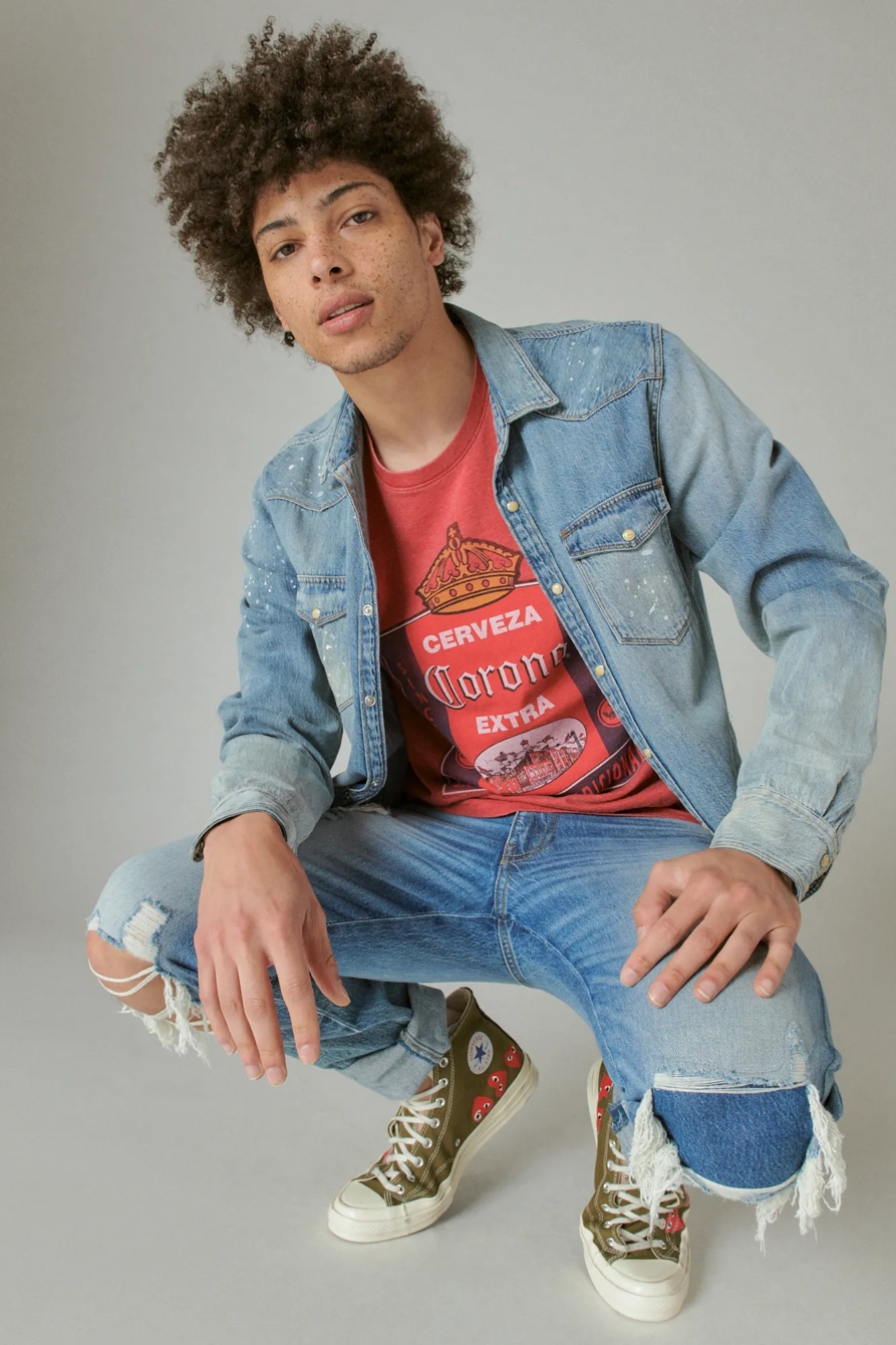 CORONA VINTAGE GRAPHIC TEE, image 1