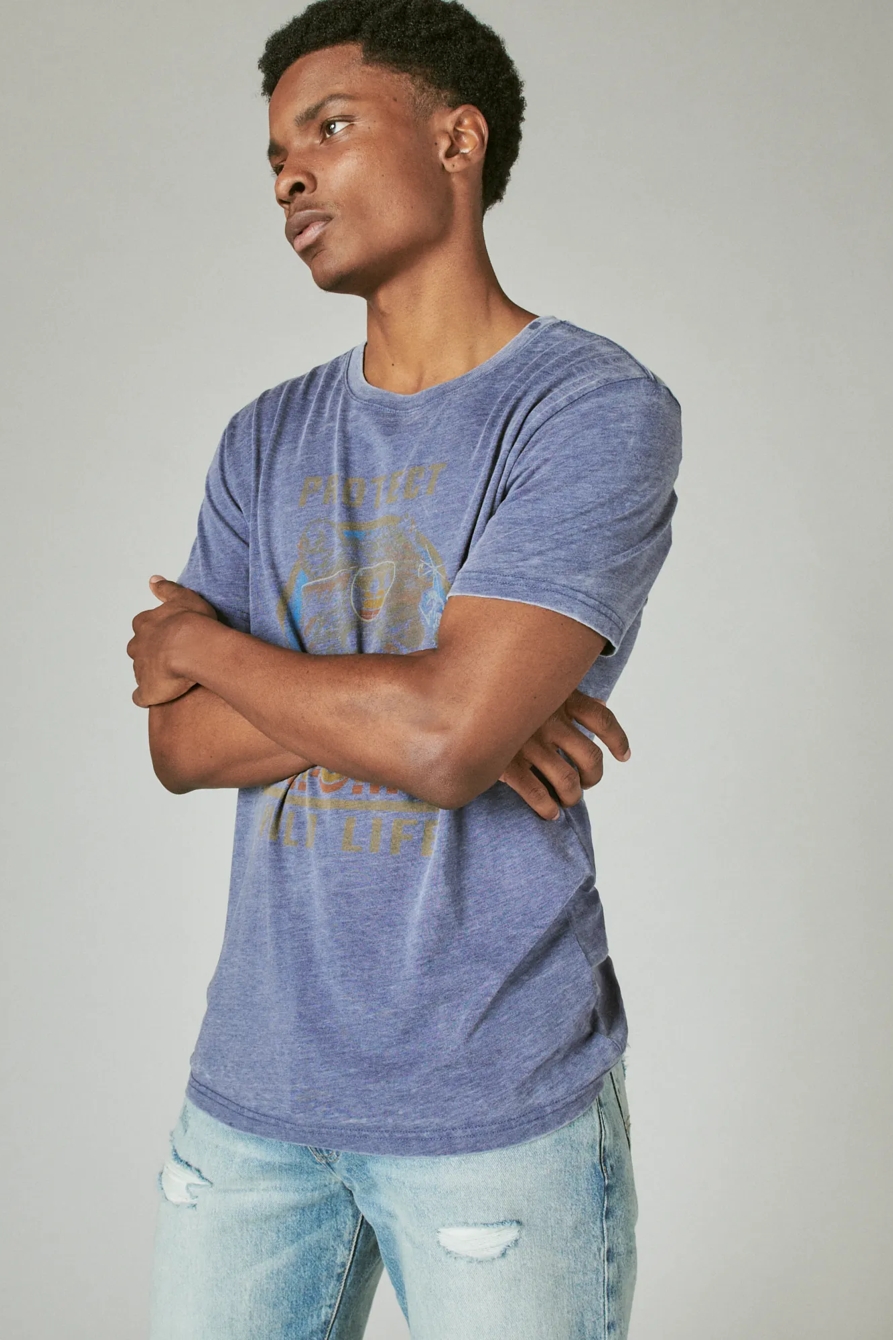 CALIFORNIA WILD LIFE GRAPHIC TEE, image 3