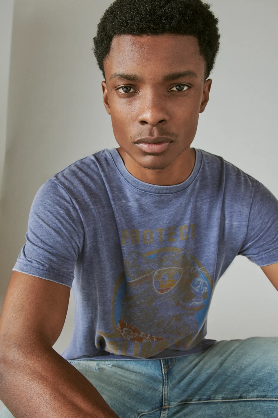 CALIFORNIA WILD LIFE GRAPHIC TEE, image 6