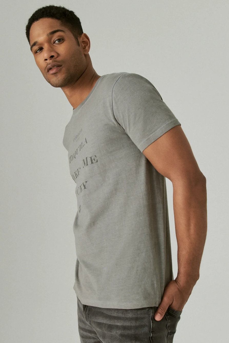 Codigo 1530 x Lucky Brand Tequila Makes Me Lucky Graphic Tee, image 3