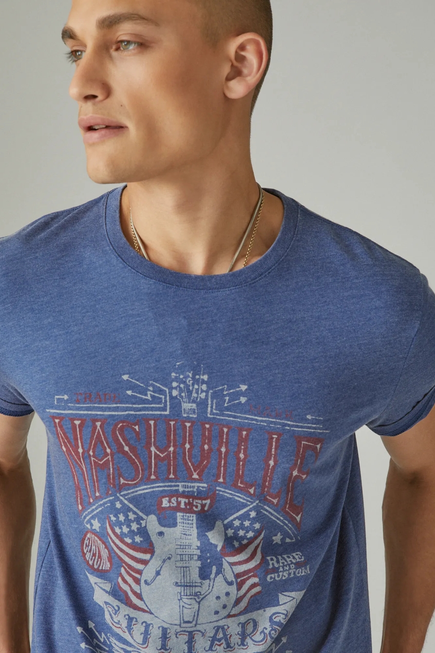 NASHVILLE GUITARS GRAPHIC TEE, image 3