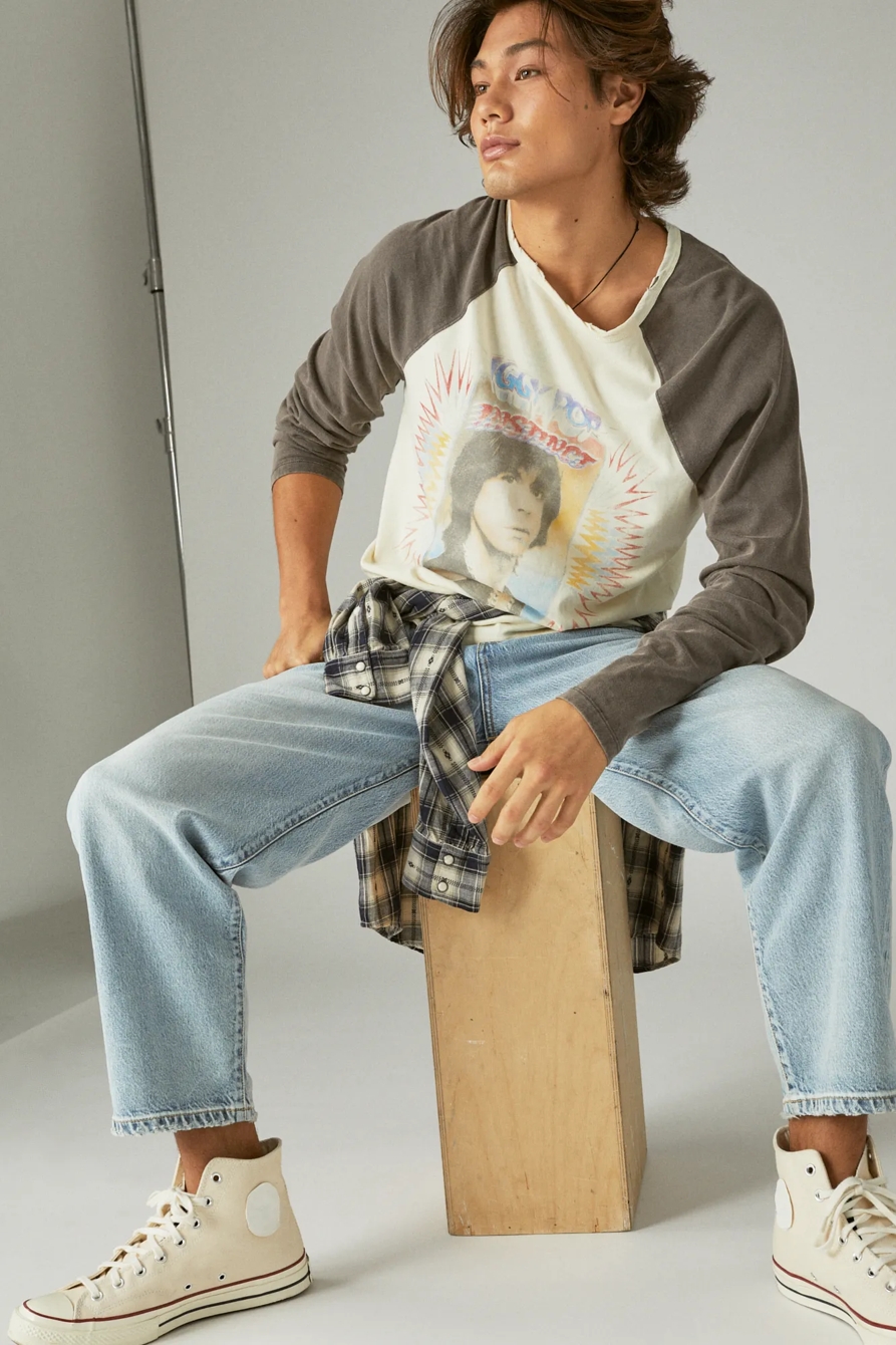 IGGY POP INSTINCT BASEBALL GRAPHIC TEE, image 3