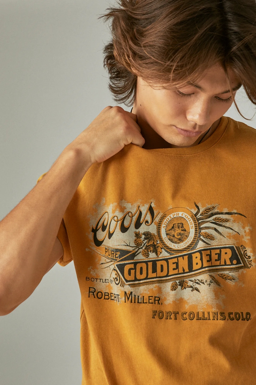 COORS GOLDEN BEER GRAPHIC TEE, image 4
