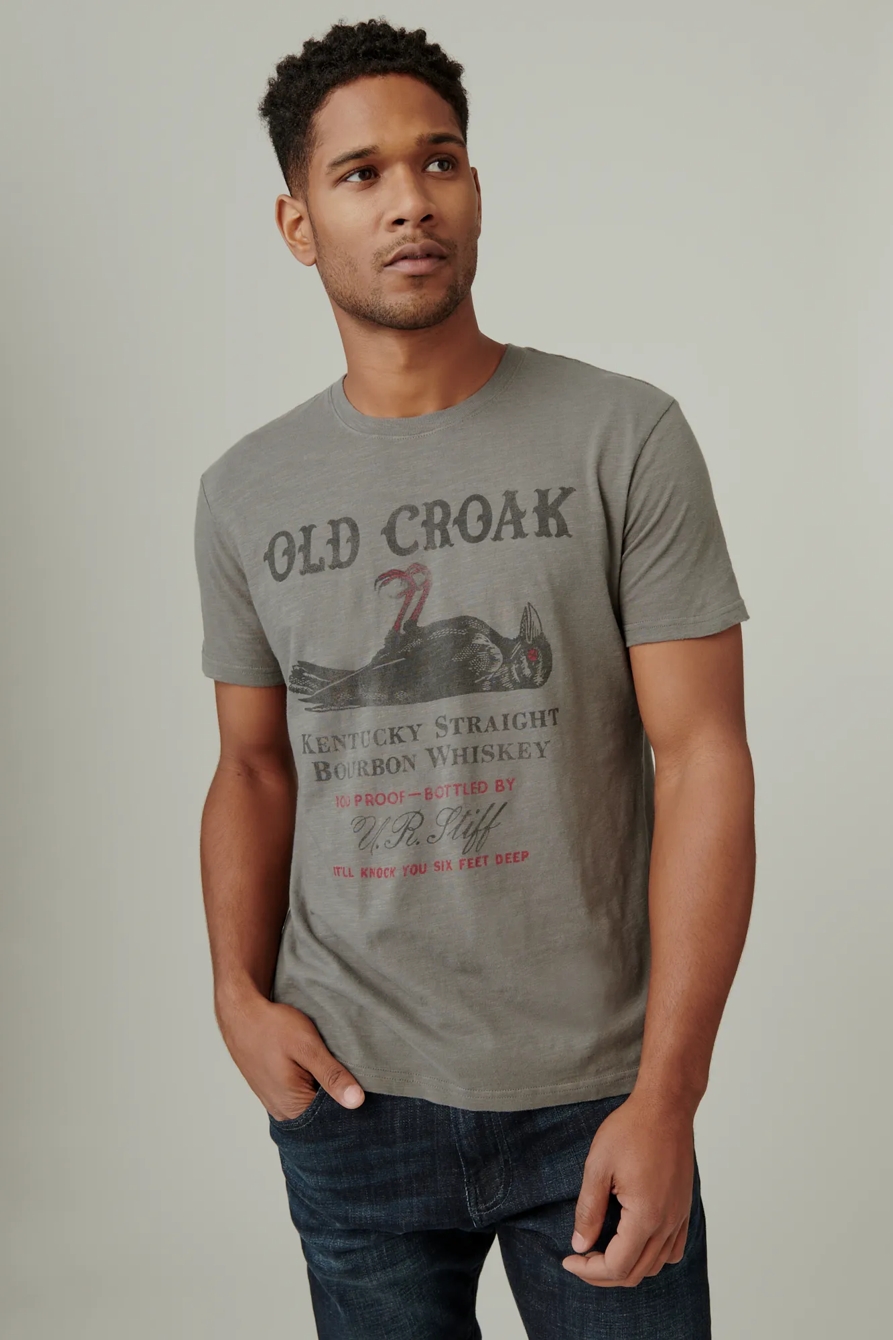 OLD CROAK CROW GRAPHIC TEE, image 2