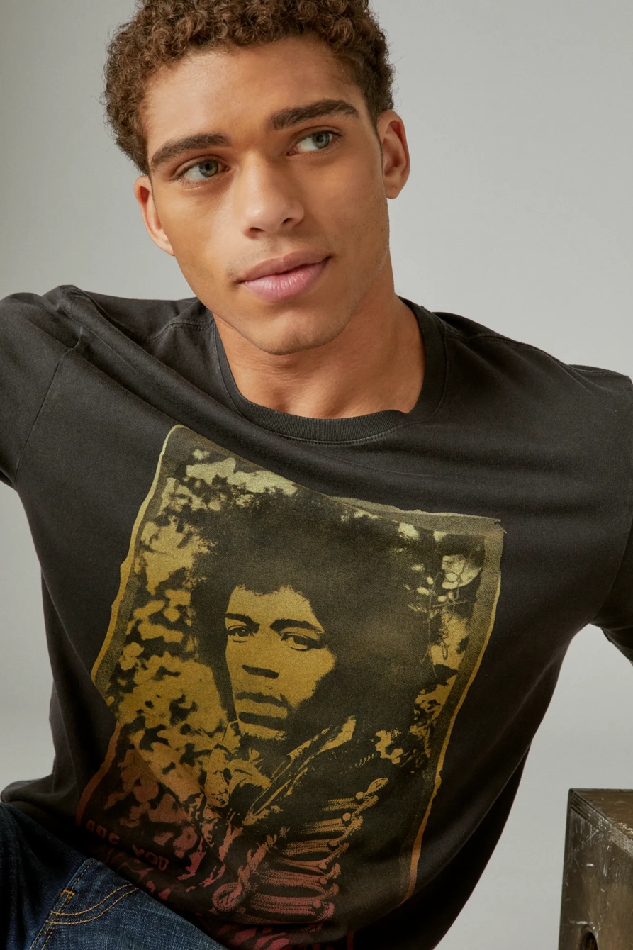 JIMI HENDRIX POSTER GRAPHIC TEE, image 3