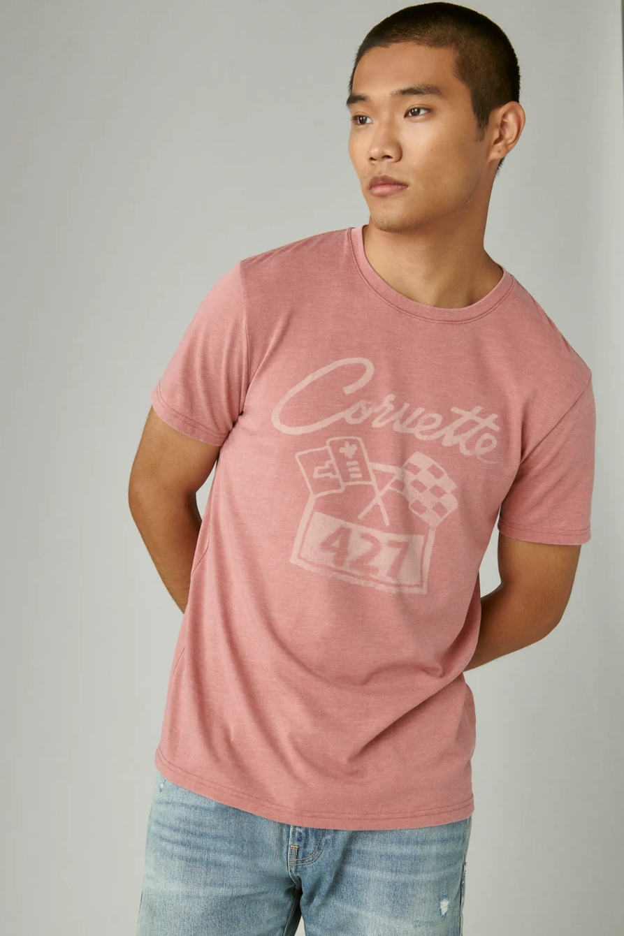 CORVETTE LOGO GRAPHIC TEE, image 1