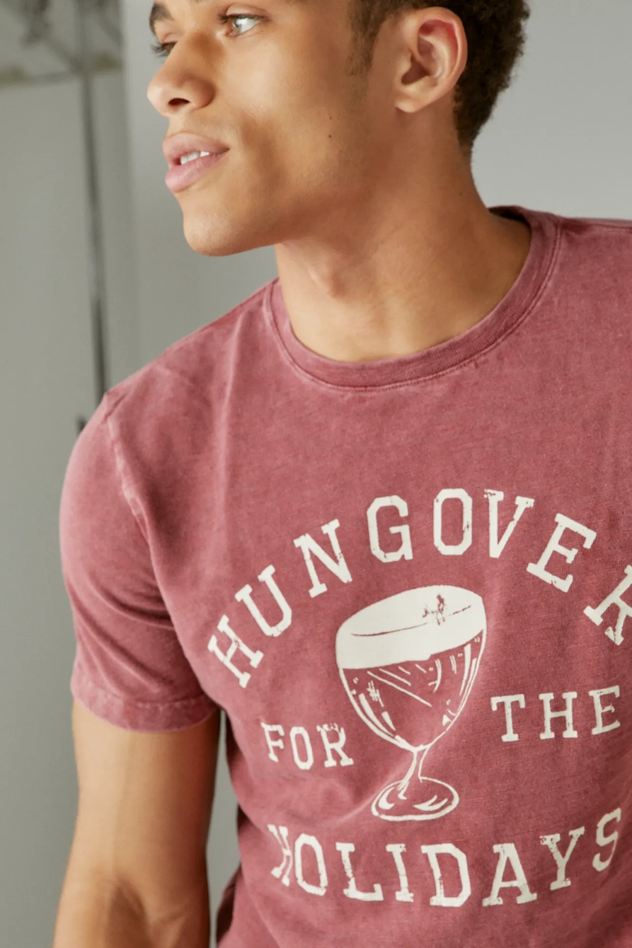 HUNGOVER HOLIDAYS GRAPHIC TEE, image 3