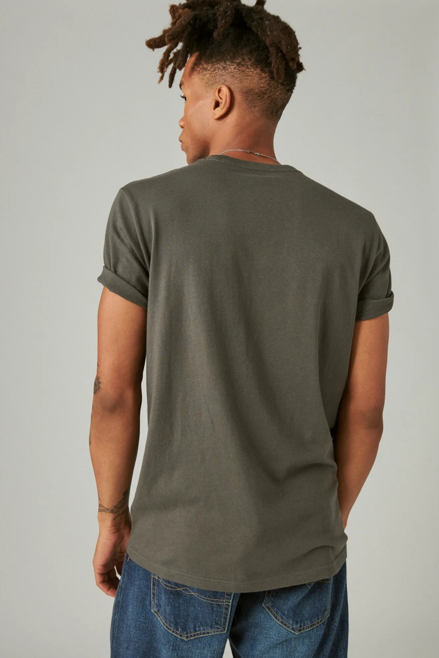 LUCKY TATTOO GRAPHIC TEE, image 2