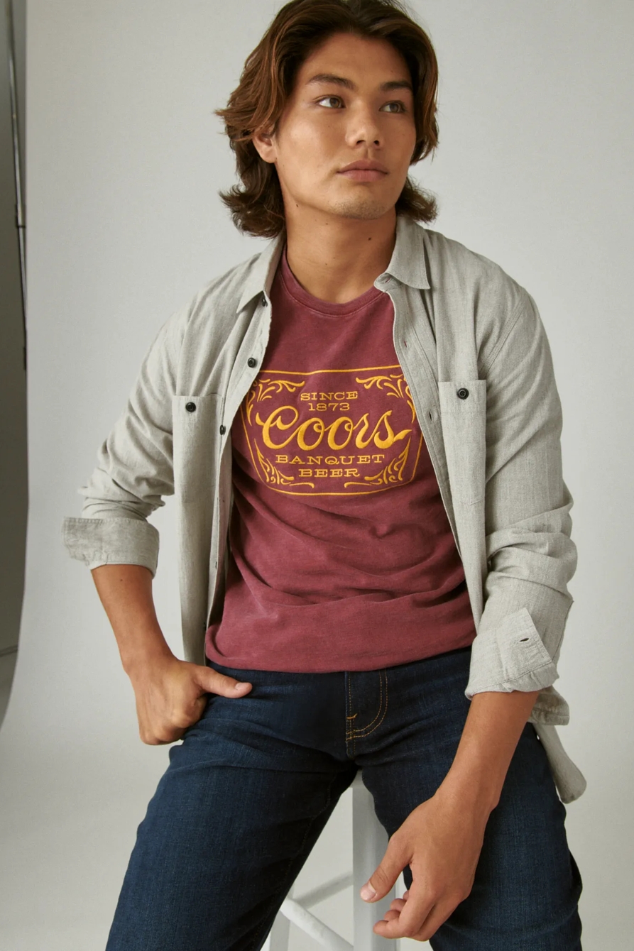 COORS WESTERN GRAPHIC TEE, image 1