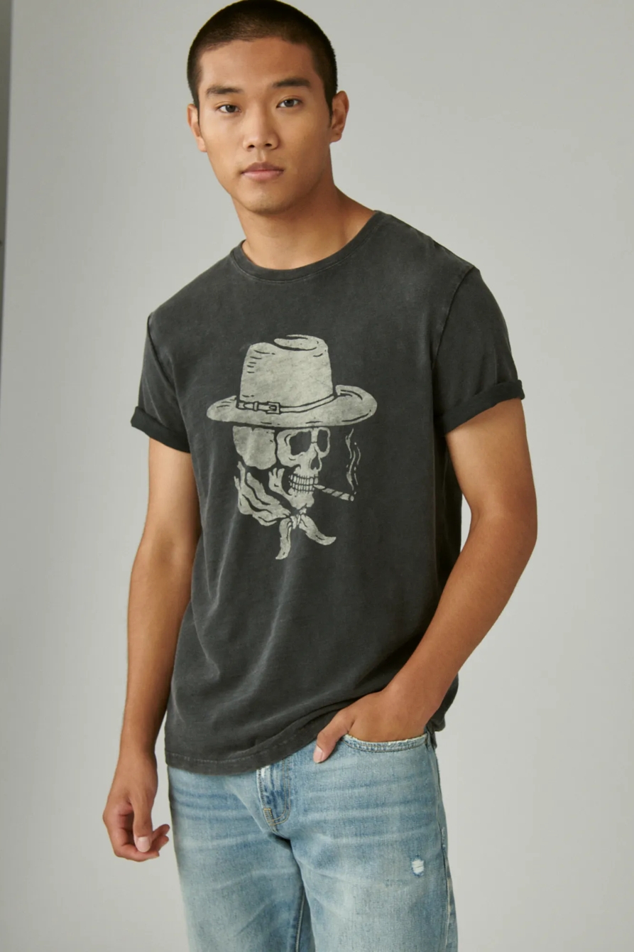 WESTERN SKULL GRAPHIC TEE, image 1