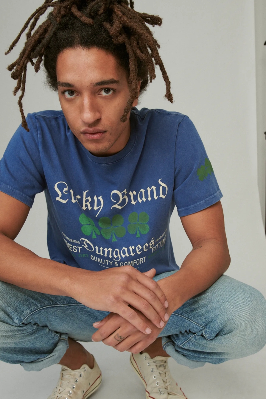 LUCKY BRAND DUNGAREES TEE, image 4