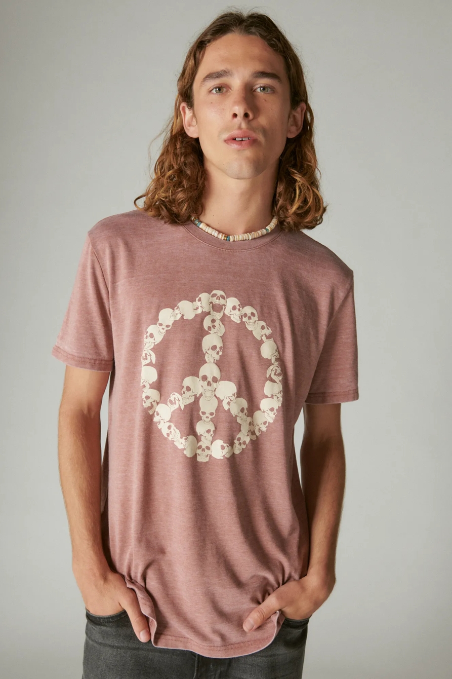 PEACE SKULL TEE, image 2