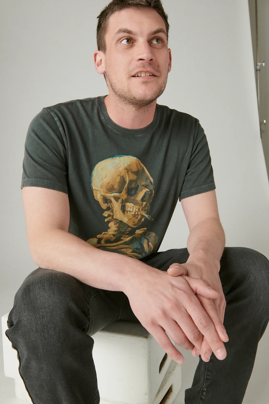 VAN GOGH SKELETON TEE, image 1