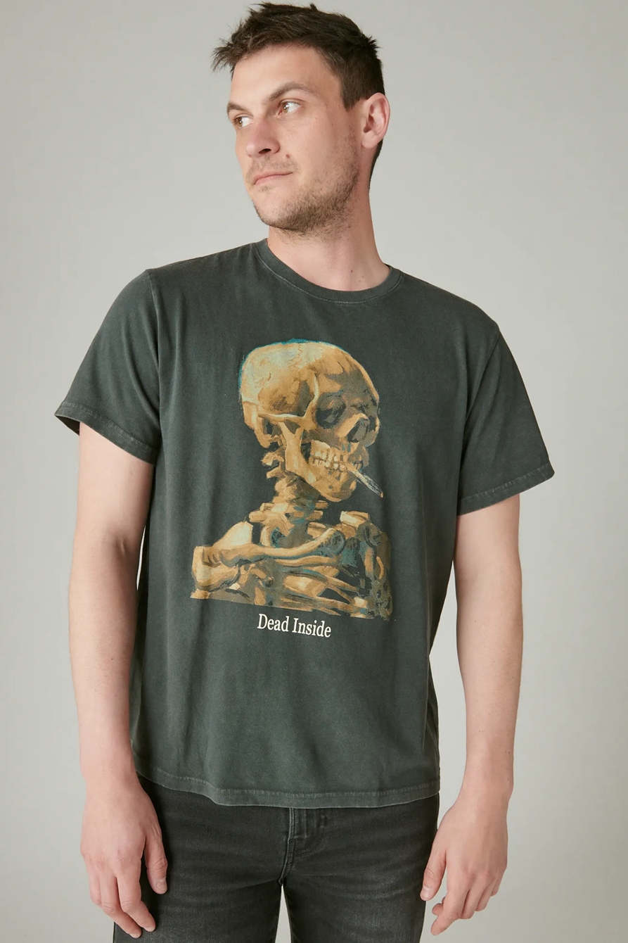 VAN GOGH SKELETON TEE, image 2