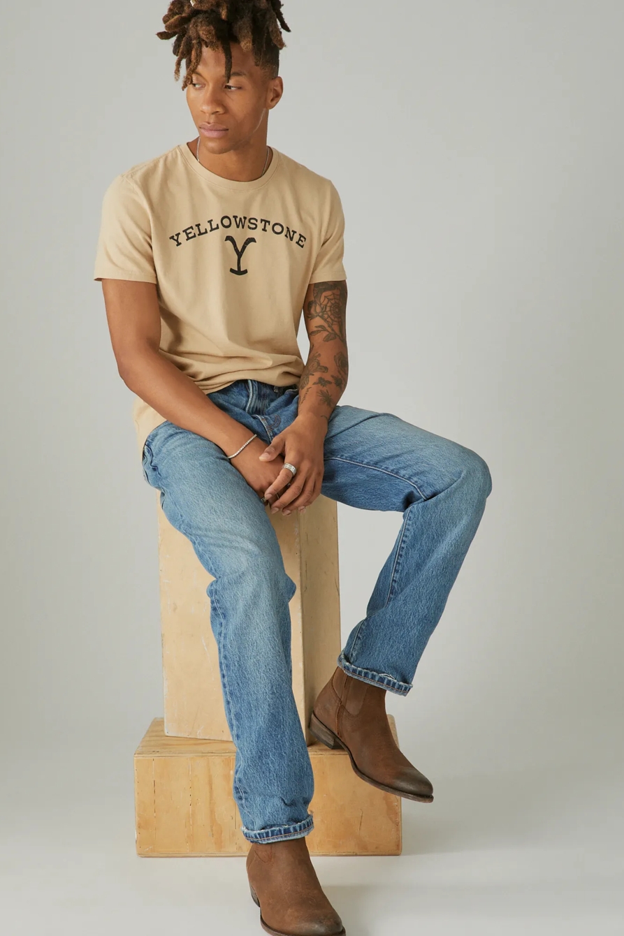 YELLOWSTONE ARCH LOGO TEE, image 1