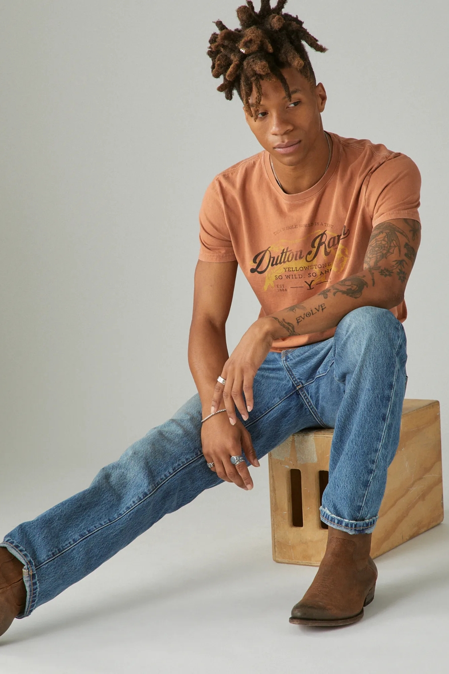 YELLOWSTONE DUTTON RANCH SCRIPT TEE, image 3