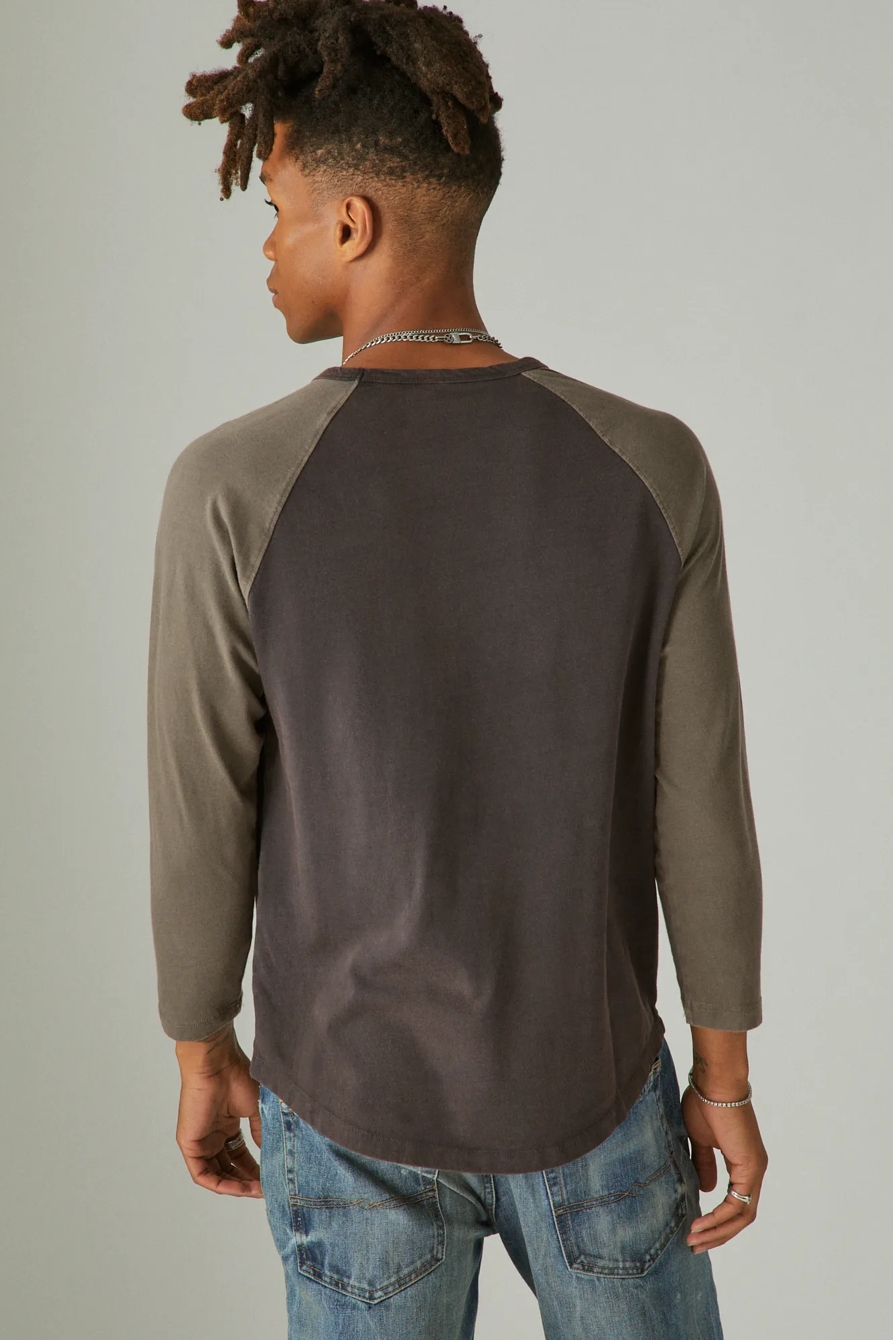YELLOWSTONE COWBOY RAGLAN TEE, image 3