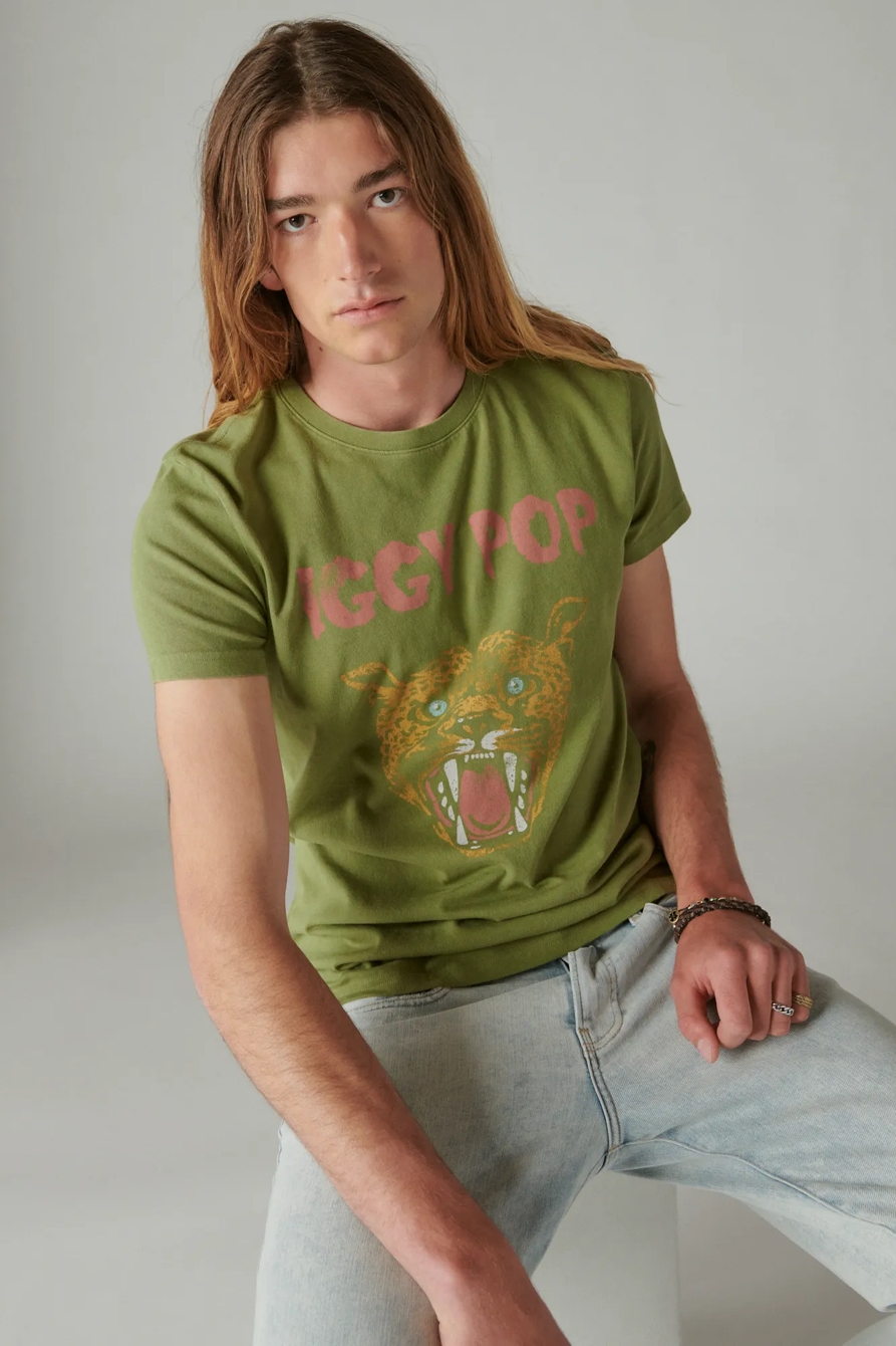 IGGY POP TIGER TEE, image 1