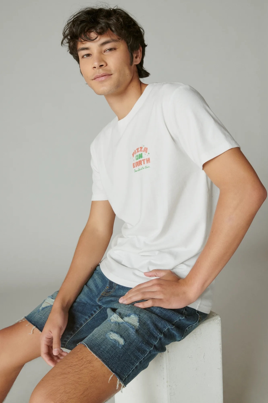 PIZZA ON EARTH TEE, image 2