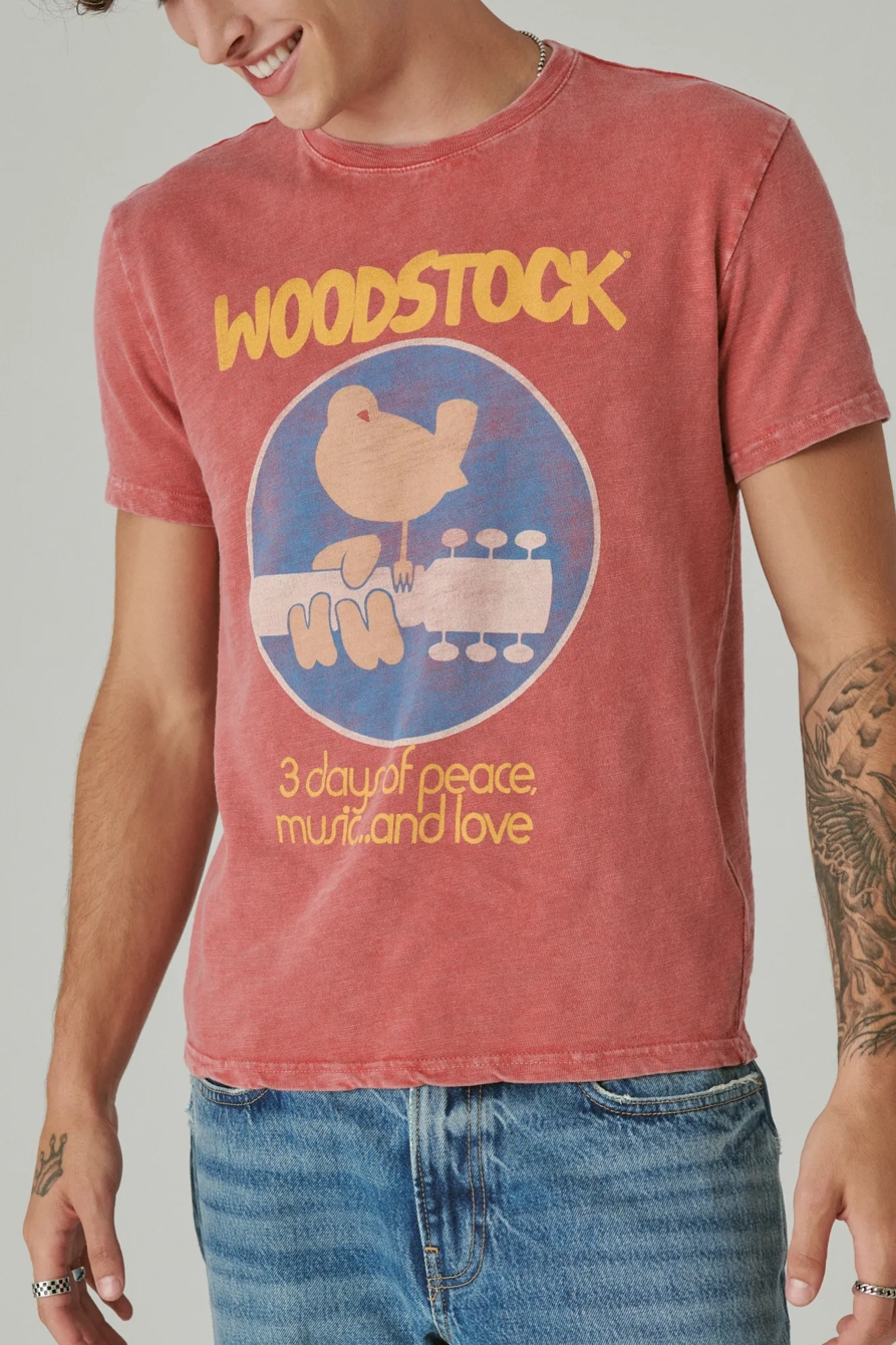 WOODSTOCK POSTER TEE, image 2