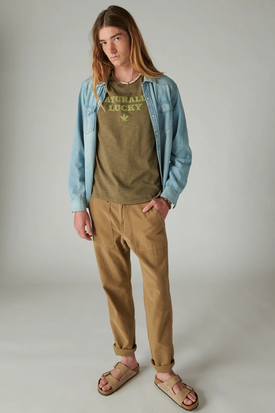 NATURALLY LUCKY TEE, image 2