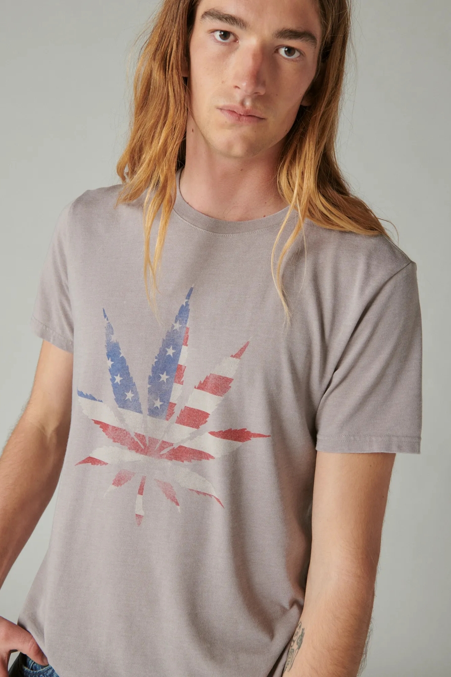 AMERICAN WEED LEAF TEE, image 2