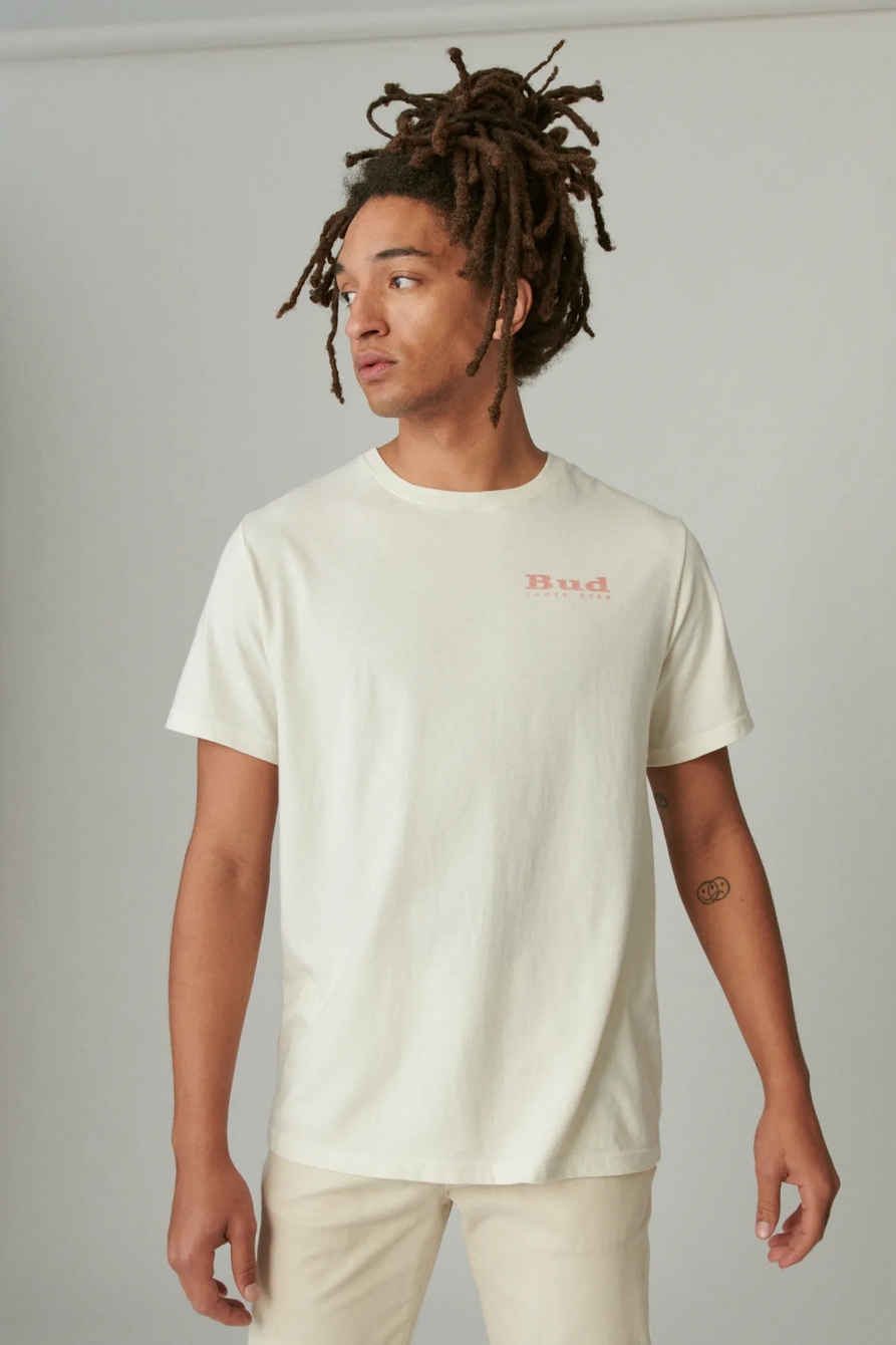 BUDWEISER LAGER GRAPHIC TEE, image 2