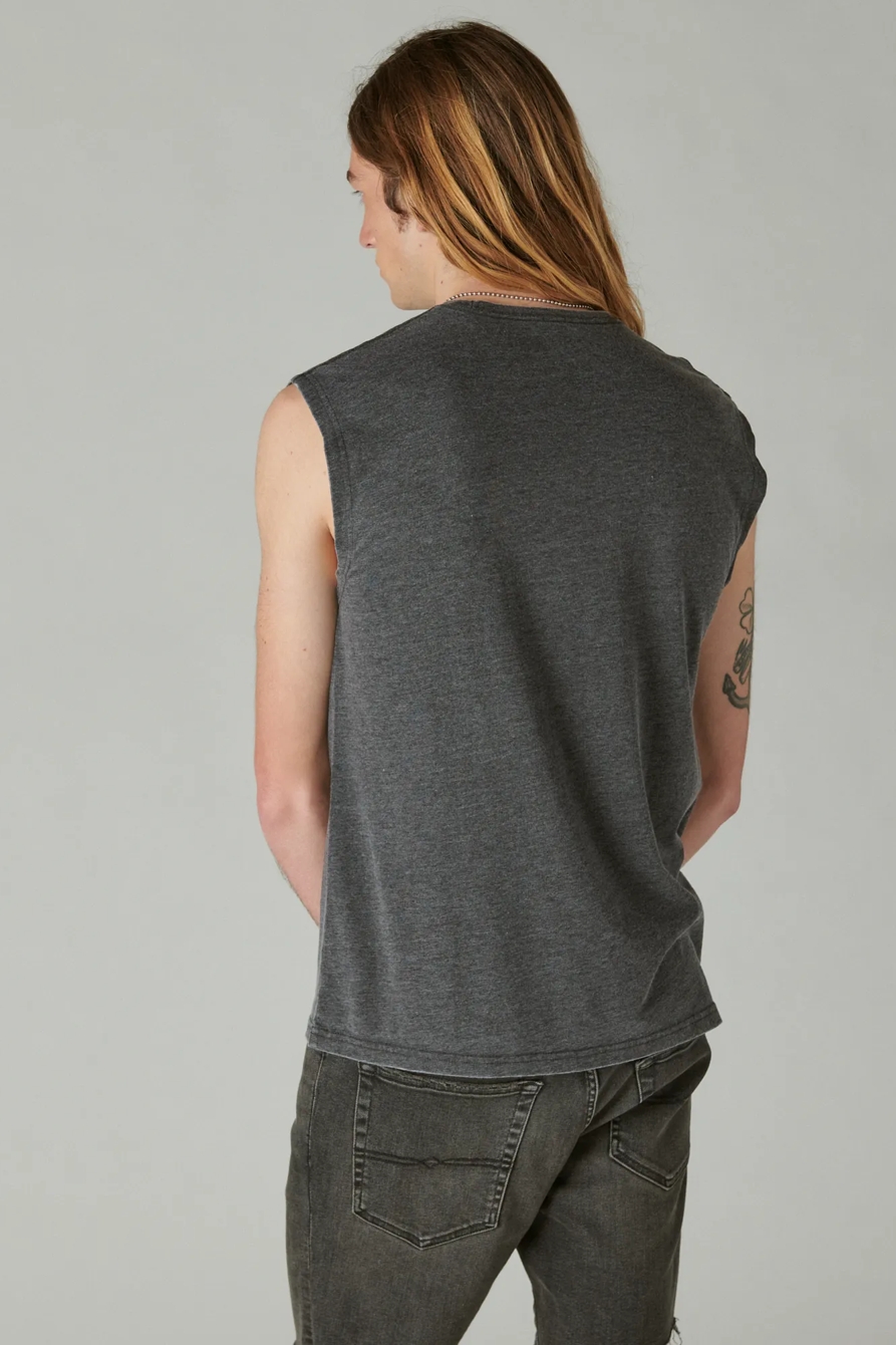 BUDWEISER EAGLE MUSCLE TEE, image 3