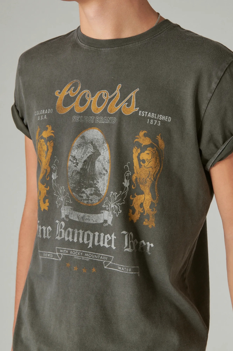 COORS FINE BANQUET BEER TEE, image 2